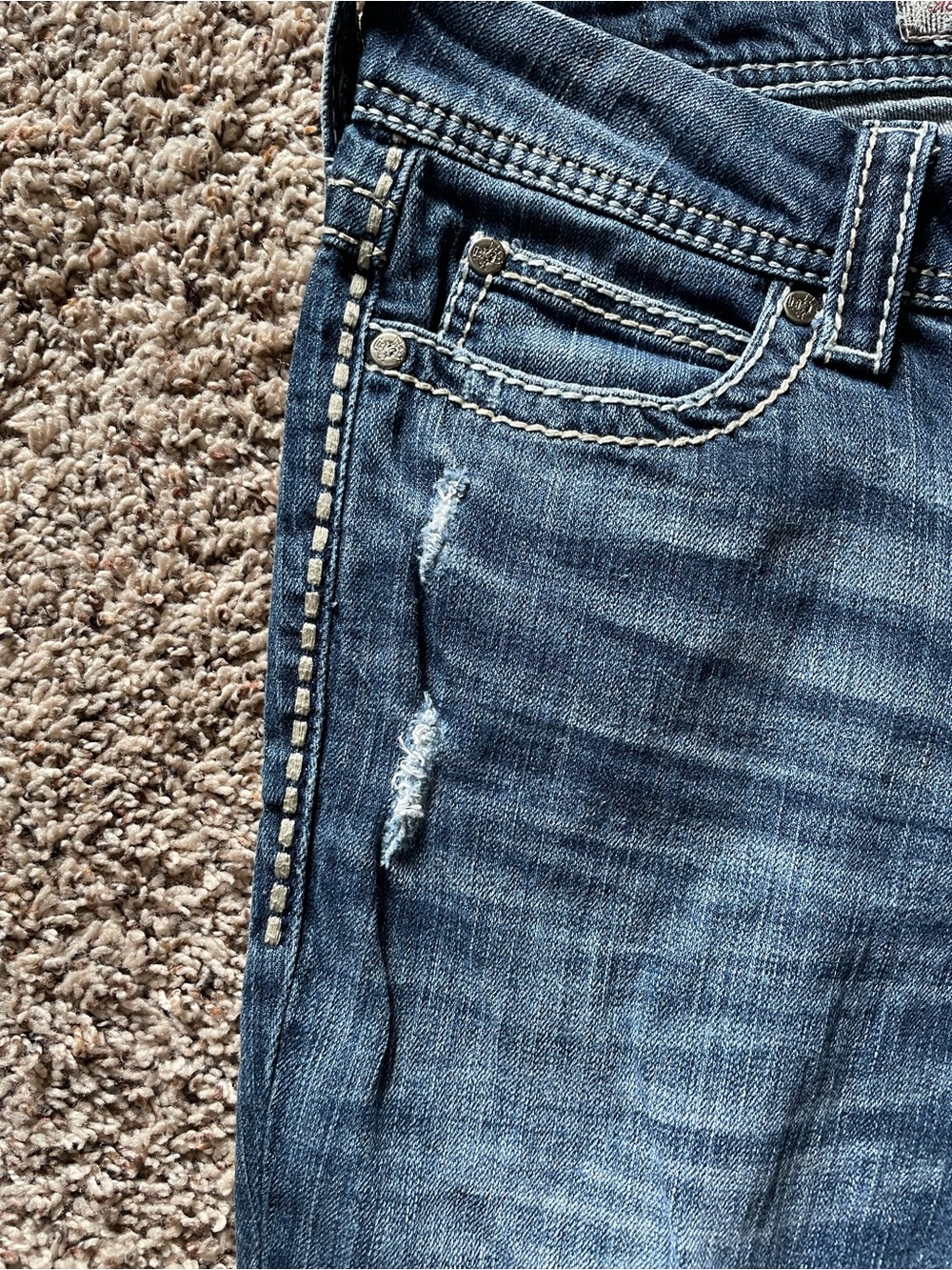 BKE Culture Bootcut Denim Jeans Women’s 29L 29x33.5 (measures 32x32.5) Tall EUC - Picture 4 of 13